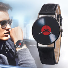 Load image into Gallery viewer, 2019 Fasion Men&#39;s Watch Neutral Watch Retro Design Brand Analog Vinyl Record Men Women Quartz Alloy Watch Gift Female Clock