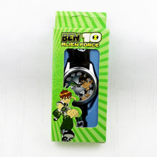 Load image into Gallery viewer, Children&#39;s Cartoon Batman Kids Watch Spiderman Ben 10 Supreman Child Watch Boys Leather Strap Quartz Watch Reloj Nino Boy Gift