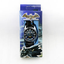 Load image into Gallery viewer, Children&#39;s Cartoon Batman Kids Watch Spiderman Ben 10 Supreman Child Watch Boys Leather Strap Quartz Watch Reloj Nino Boy Gift